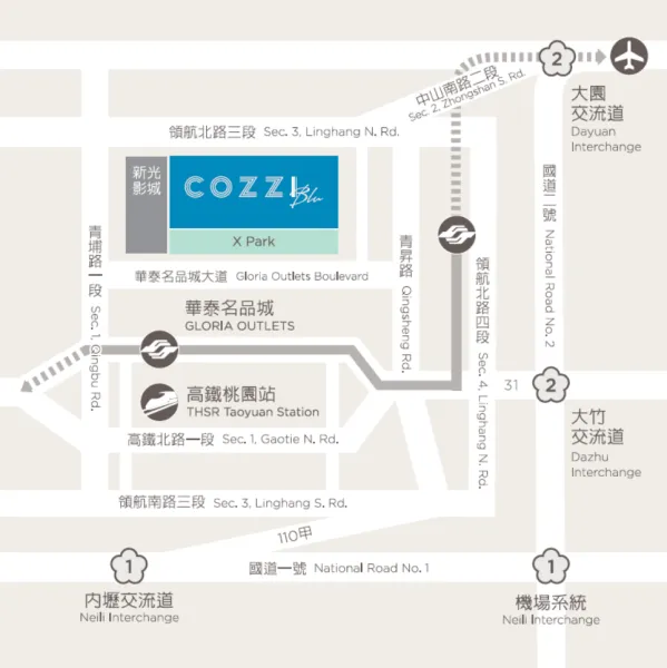 HOTEL COZZI和逸飯店│官網最優惠│線上快速訂房